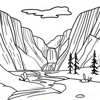 Pagina Para Colorir Do Parque Nacional Yellowstone 43532-36218