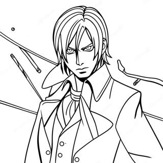 Pagina Para Colorir De Sebastian Michaelis Em Acao 43543-36236