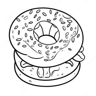 Pagina Para Colorir De Bagel 43582-36263