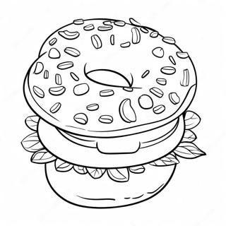 Pagina Para Colorir De Bagel 43582-36264