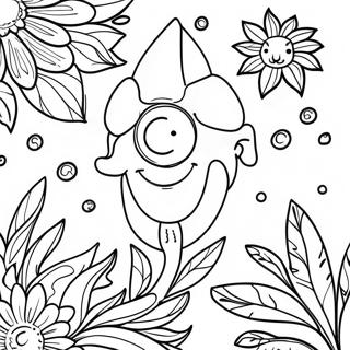 Pagina Para Colorir Da Natureza Com Tema 420 43683-36346