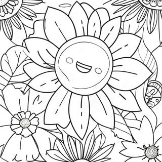 Pagina Para Colorir Jardim Agradecido 43783-36431