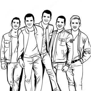 Pagina Para Colorir Do Big Time Rush 43852-36483