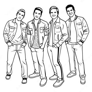 Pagina Para Colorir Do Big Time Rush 43852-36484