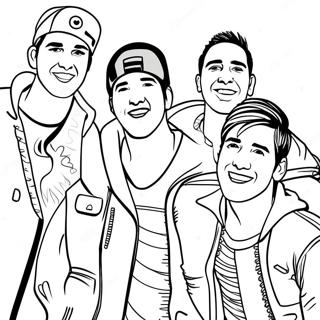 Pagina Para Colorir Dos Membros Da Banda Big Time Rush 43853-36478