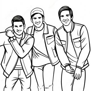 Pagina Para Colorir Dos Membros Da Banda Big Time Rush 43853-36480