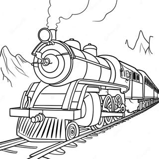 Pagina Para Colorir Da Locomotiva Do Polar Express 43872-36502