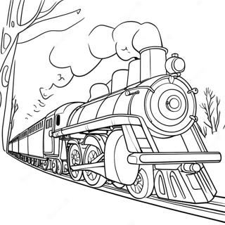 Pagina Para Colorir Da Locomotiva Do Polar Express 43872-36503