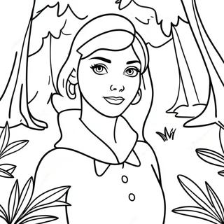 Pagina Para Colorir Da Audrey Dos Descendentes Na Floresta Magica 43883-36505