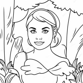 Pagina Para Colorir Da Audrey Dos Descendentes Na Floresta Magica 43883-36506