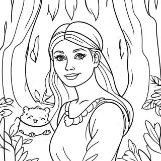 Pagina Para Colorir Da Audrey Dos Descendentes Na Floresta Magica 43883-36507