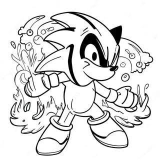 Pagina Para Colorir Sonic Prime Nine 43942-36550