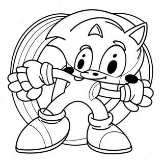 Pagina Para Colorir Sonic Prime Nine 43942-36552