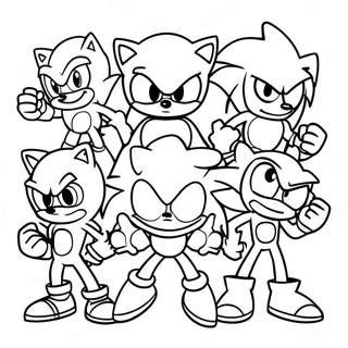 Pagina Para Colorir Personagens Sonic Prime Nine 43943-36553