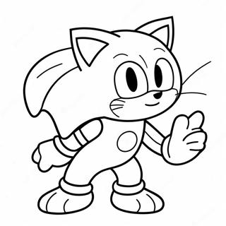 Pagina Para Colorir Do Big The Cat Sonic 43982-36586