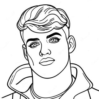 Pagina Para Colorir Do Jake Paul 43992-36576