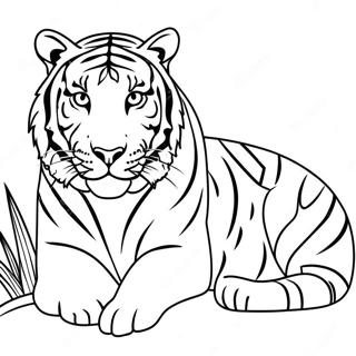 Pagina Para Colorir De Tigres Majestosos Em Perigo 44163-36730