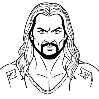 Pagina Para Colorir Da Wwe 4420-3562