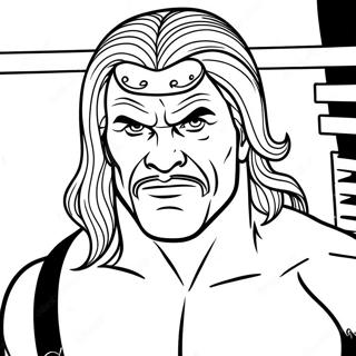 Pagina Para Colorir Da Wwe 4420-3563