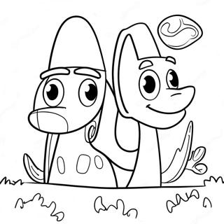 Pagina Para Colorir Da Aventura Do Gumby E Pokey 44303-36841