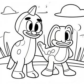 Pagina Para Colorir Da Aventura Do Gumby E Pokey 44303-36842