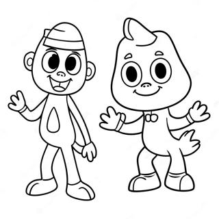 Pagina Para Colorir Da Aventura Do Gumby E Pokey 44303-36843