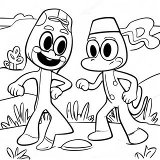 Pagina Para Colorir Da Aventura Do Gumby E Pokey 44303-36844