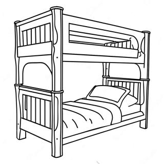 Pagina Para Colorir De Cama Beliche 44512-37011