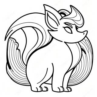 Pagina Para Colorir De Ninetales 44532-37015