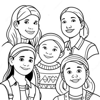 Pagina Para Colorir Dos Personagens Do Clube Dos Babas 44593-37074