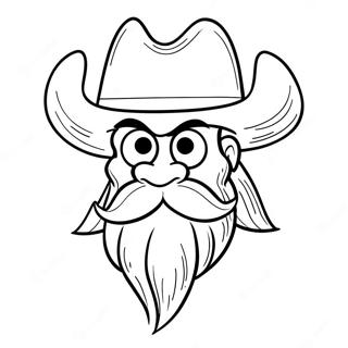 Yosemite Sam Com Chapeu De Cowboy Pagina Para Colorir 44713-37169