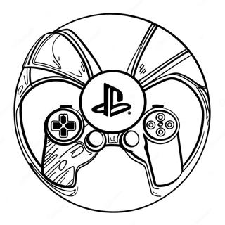 Playstation Páginas Para Colorir