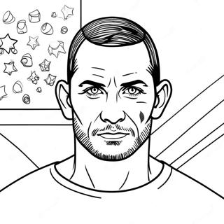 Pagina Para Colorir Cm Punk 44852-37280