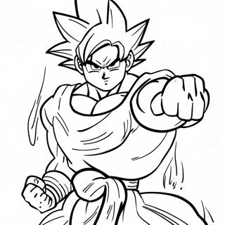 Pagina Para Colorir Do Goku Black Em Pose De Batalha 4502-3623