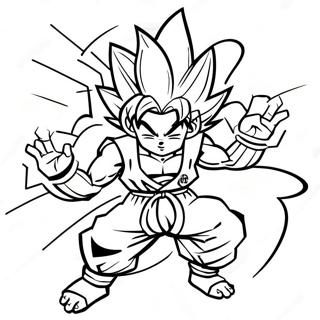 Pagina Para Colorir Do Goku Black Em Pose De Batalha 4502-3624