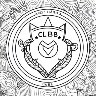 Pagina Para Colorir Do Logotipo Do Club America 45042-37427