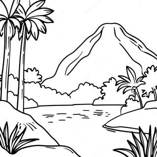 Pagina Para Colorir Da Paisagem De Honduras 45053-37450