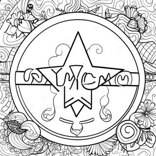 Pagina Para Colorir Do Logotipo Da Ymca 45062-37446