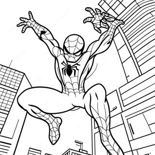 Homem-Aranha Espectacular Páginas Para Colorir