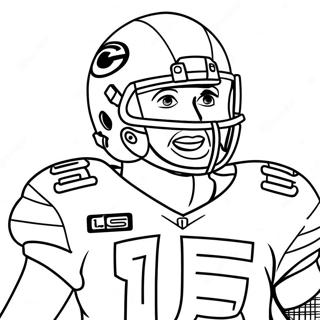 Cooper Kupp Páginas Para Colorir