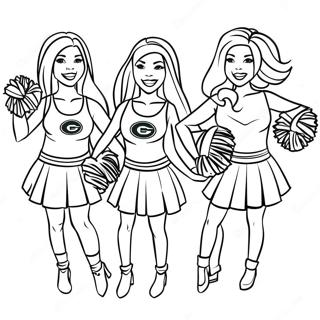 Pagina Para Colorir Das Cheerleaders Do Green Bay Packers 4532-3648