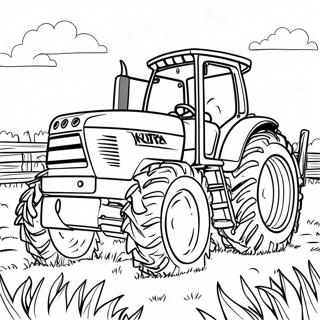 Pagina Para Colorir Do Equipamento Agricola Kubota 45364-37681