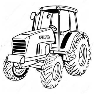 Pagina Para Colorir Do Equipamento Agricola Kubota 45364-37682