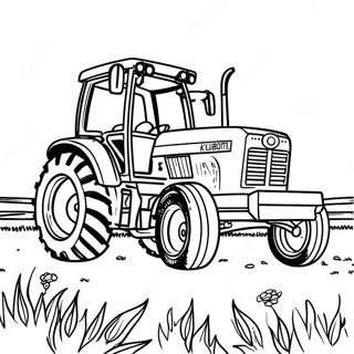 Pagina Para Colorir Do Equipamento Agricola Kubota 45364-37683