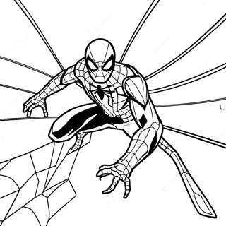 Pagina Para Colorir Do Homem Aranha De Ferro Da Guerra Infinita 45373-37687