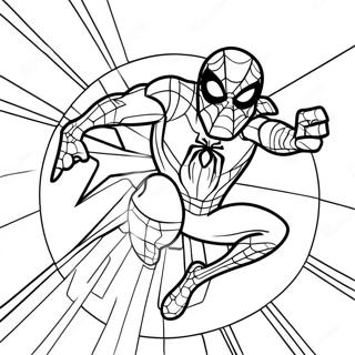 Pagina Para Colorir Do Homem Aranha De Ferro Da Guerra Infinita 45373-37688