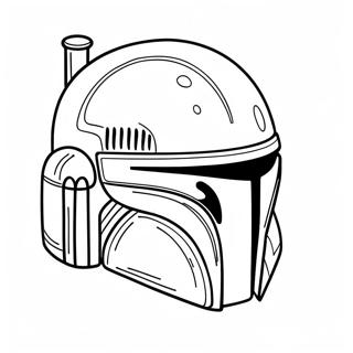 Pagina Para Colorir Do Capacete Iconico Do Boba Fett 45394-37706