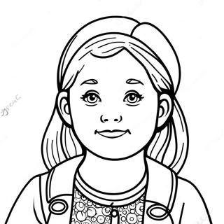 Pagina Para Colorir Da Menina 45463-37756