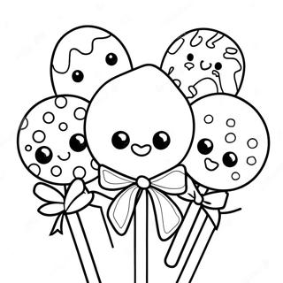 Pagina Para Colorir Deliciosos Cake Pops 45724-37966