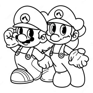 Pagina Para Colorir Mario E Sonic 45753-38133